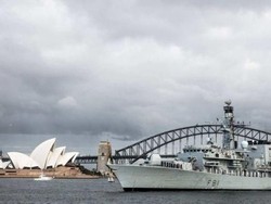 Kapal Perang Inggris Berlabuh di Sydney Jelang Misi Laut China Selatan