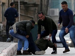 Warga Palestina Ditembak Usai Bacok Tentara Israel