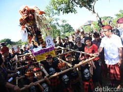 Serunya Pawai Ogoh-ogoh Anak TK, Orang Tua Lebih Heboh