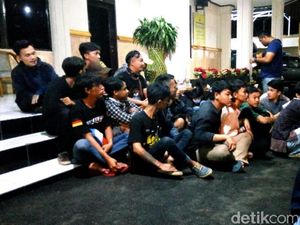 Polisi Sergap Puluhan Anggota Berandalan Motor di Sukabumi