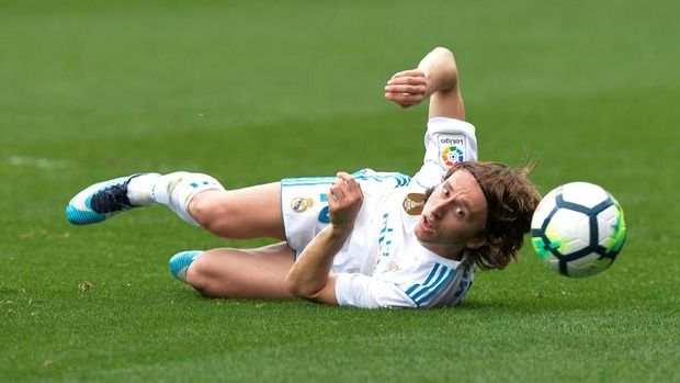 Luka Modric telah banyak meraih trofi bergengsi bersama Real Madrid. (
