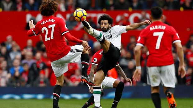Mohamed Salah gagal bersinar saat Liverpool dikalahkan Manchester United.