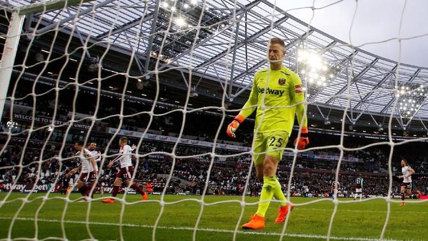 West Ham kalah 0-3 dalam duel lawan Burnley.