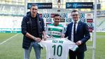 Foto: Egy Maulana Vikri dalam Seragam Lechia Gdansk