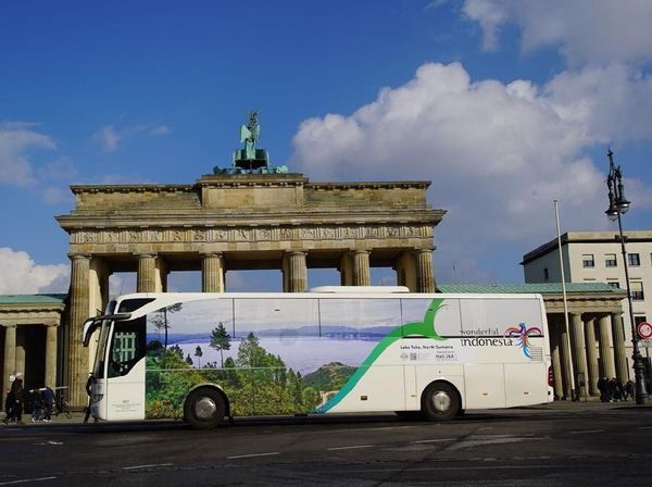 Foto: Mengenalkan Indonesia dengan Bus di Jerman
