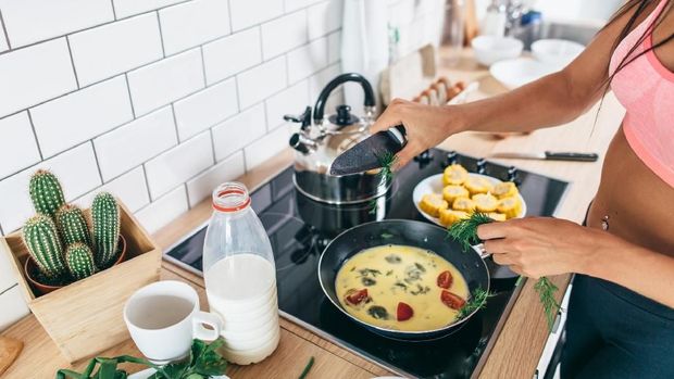 Menu telur juga mudah diolah sehingga tidak membosankan