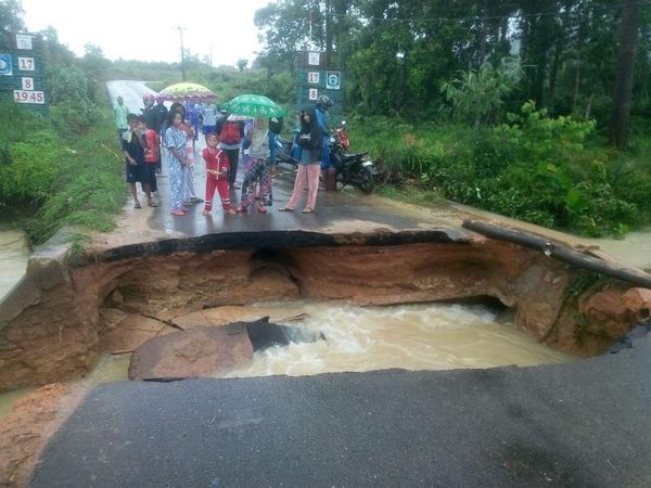 Penampakan Banjir yang Rendam Ratusan Rumah di Bangka Belitung