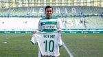 Foto: Egy Maulana Vikri dalam Seragam Lechia Gdansk