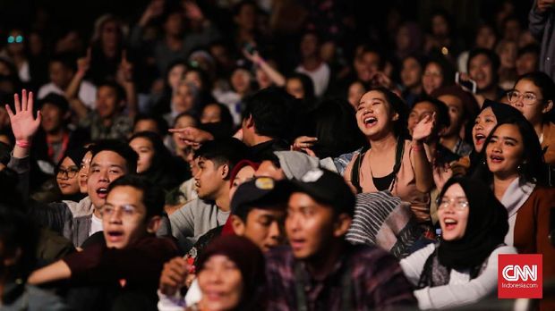 Penonton LaLaLa Fest tetap membludak meski tahun lalu banyak hambatan.
