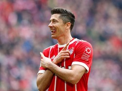 Torehan-torehan Spesial Lewandowski Usai Bikin Hat-trick ke Gawang Hamburg