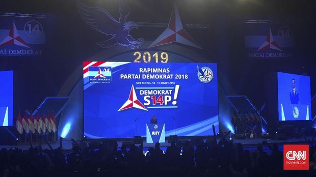 AHY Tekankan Perbaikan Ekonomi dalam Orasi Politik