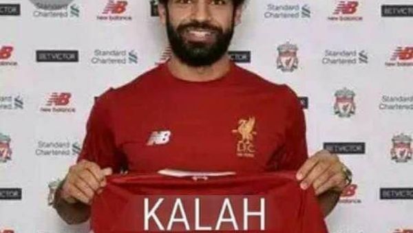 Meme: Liverpool Kalah, Salah Ikut Kena Getah