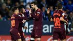 Foto: Messi Absen, Suarez-Coutinho Menangkan Barcelona