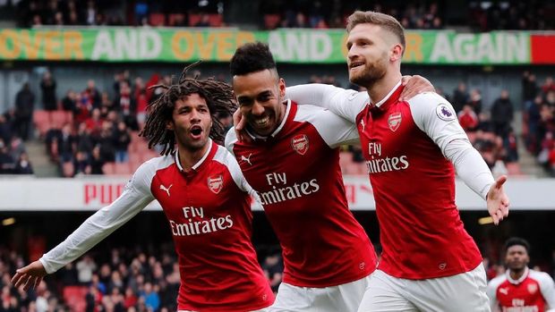 Arsenal meraih dua kemenangan beruntun dalam sepekan terakhir.