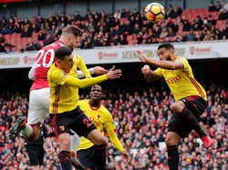 Arsenal Sementara Unggul 1-0 atas Watford
