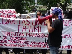 Demo Dana Kampus, 2 Mahasiswa UMI Diskors Setahun