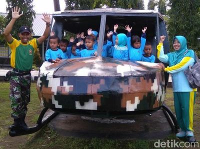 Foto: Keceriaan Anak-anak TK Sebelum Kecelakaan Tank di Purworejo