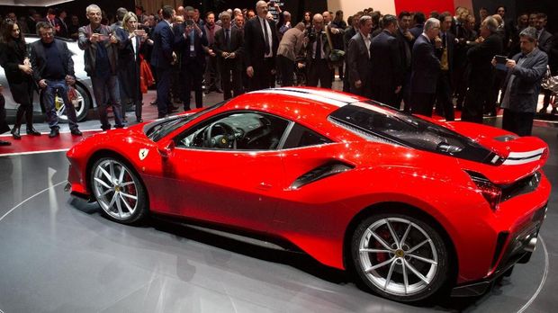Ferrari 488 Pista di Geneva Motor Show 2018.