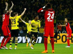 Batshuayi Selamatkan Tiga Poin Dortmund Saat Menjamu Eintracht Frankfurt