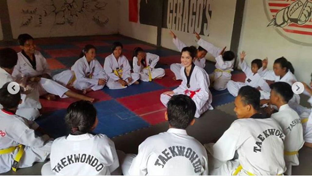 Gagahnya Sonia Fergina Citra, Jagoan Taekwondo yang Jadi Putri Indonesia 2018