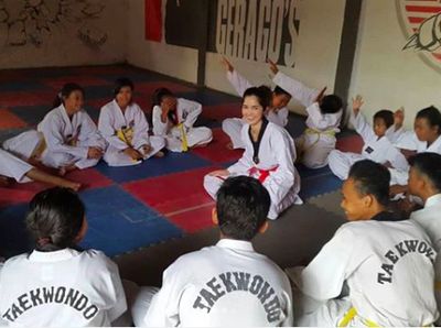 Gagahnya Sonia Fergina Citra, Jagoan Taekwondo yang Jadi Putri Indonesia 2018