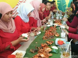 Wah! DiTraktir Detikcom Makan Kepiting Tarakan Sampai Kenyang Banget