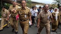 Foto: Anies Sidak Sumur Resapan Gedung-gedung di Jakarta