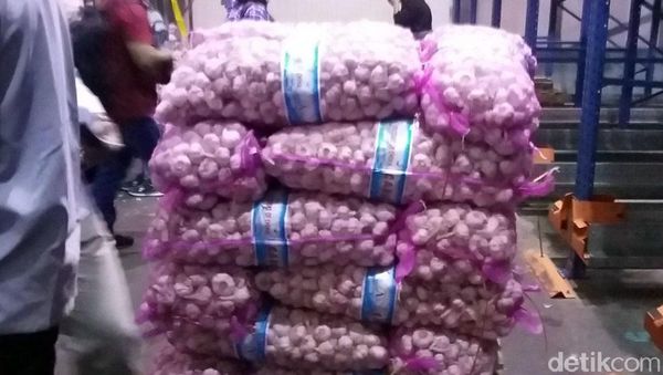 5 Ton Bibit Bawang Putih  Disegel Kemendag