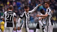 Dengan golnya tersebut, Dybala telah mencetak empat gol dalam tiga pertandingan terakhirnya. Foto: Tullio M. Puglia/Getty Images