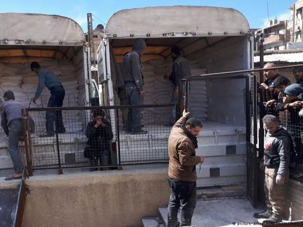 Pasukan Suriah Lanjutkan Gempuran di Ghouta Timur Pasukan Suriah Lanjutkan Gempuran di Ghouta Timur