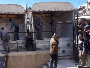 Pasukan Suriah Lanjutkan Gempuran di Ghouta Timur Pasukan Suriah Lanjutkan Gempuran di Ghouta Timur