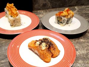 Sushi Go!: Makan Aburi Salmon Blackpepper dan Salmon Roll Serba Rp 15.000 Sushi Go!: Makan Aburi Salmon Blackpepper dan Salmon Roll Serba Rp 15.000