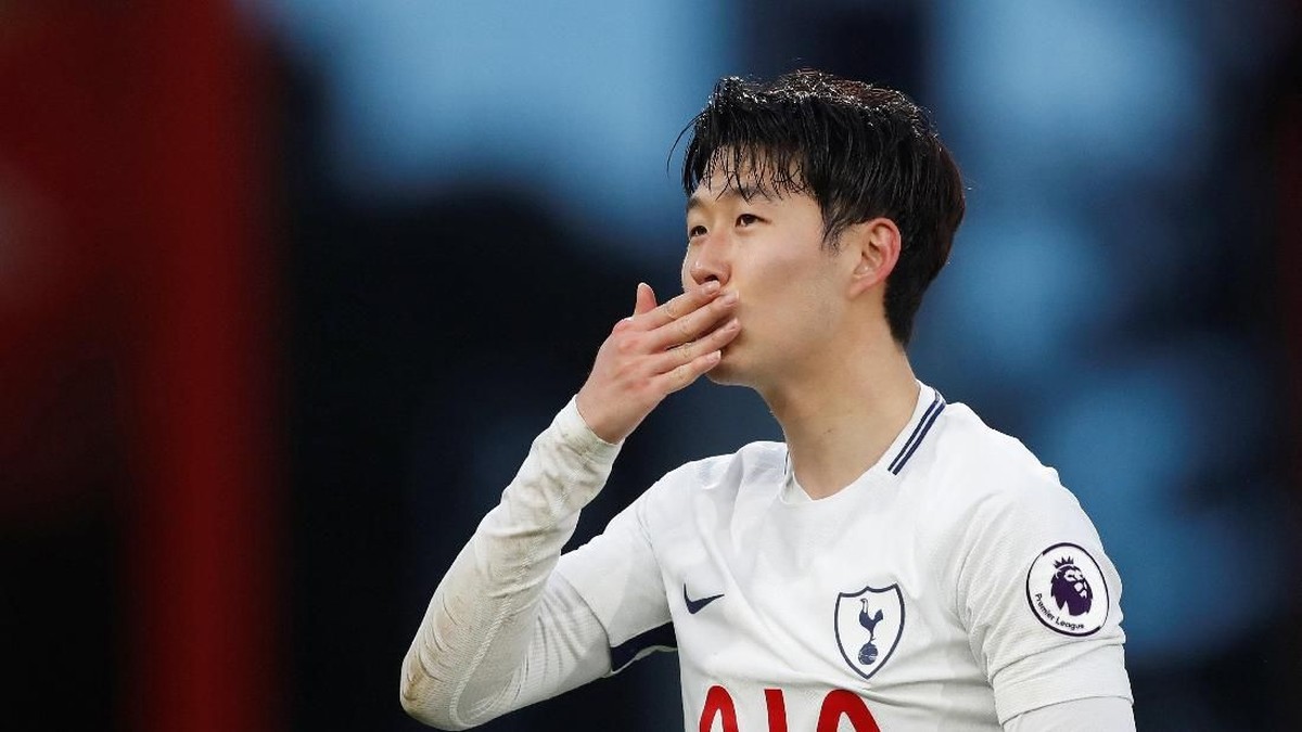 Penyerang Korsel Son Heung Min tengah tampil on fire bersama Tottenham Hotspur (Matthew Childs/Action Images via Reuters)