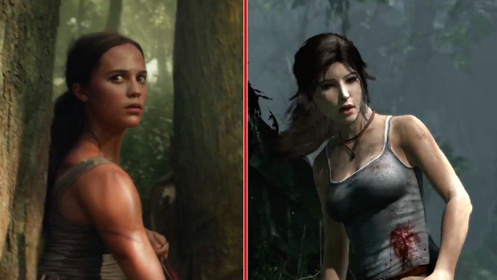 Perbandingan Adegan Tomb Raider di Film vs Video Game