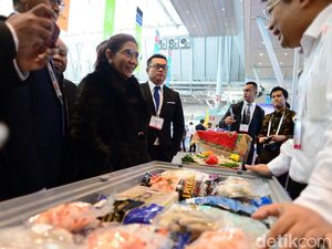 Booth Indonesia di Pameran Seafood Boston Letaknya Dekat Toilet?