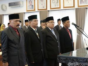 Bupati Banyuwangi Lantik Empat Kepala Dinas