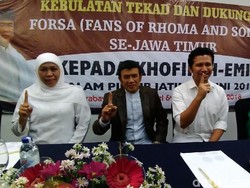 Sahut-sahutan Lagu Ala Khofifah, Emil, dan Rhoma Irama