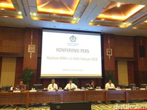 RI Catat Penerimaan Rp 200 T dan Belanja Rp 249 T di Februari