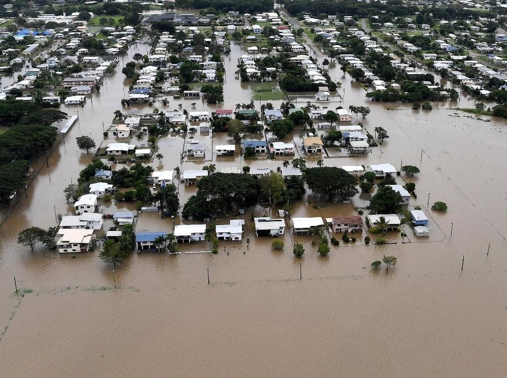 Banjir Mulai Surut, Buaya Mengancam Warga Queensland Banjir Mulai Surut, Buaya Mengancam Warga Queensland