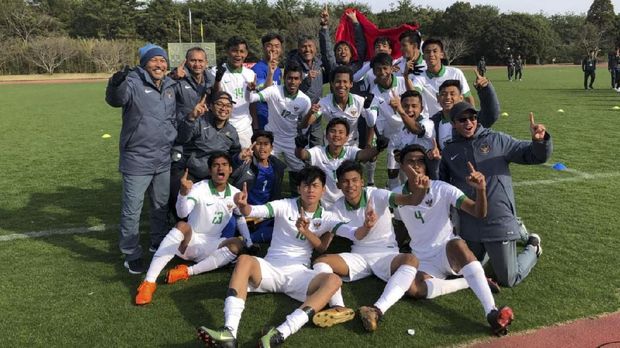 Timnas Indonesia U-16 mengalahkan Vietnam 1-0 di final Turnamen Jenesys.
