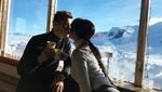 Foto: Hangatnya Cinta Ronaldo-Georgina di Tengah Dinginnya Salju