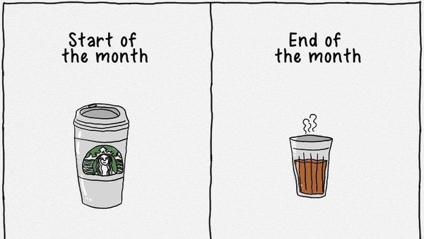 10 Meme Kocak Tanggal Muda Vs Tanggal Tua yang Pasti Pernah Kamu Alami