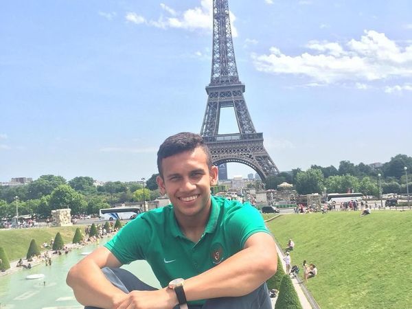 Foto: Egy Maulana Vikri dan Ikon Wisata Dunia