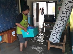 Bengawan Solo Meluap, 3 Kelurahan di Ngawi Kebanjiran