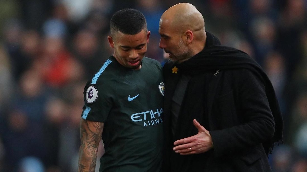 Gabriel Jesus belum pernah merasakan kekalahan di partai Premier League (Foto: Hannah McKay/Reuters)