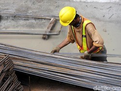 Update Harga Bahan Bangunan: Besi-Baja Kompak Naik Hari Ini