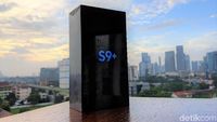 Unboxing Galaxy S9+ Lilac  Purple, Si Cantik yang Gahar