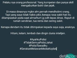 Curhat Anak di Tengah Misteri Kematian Eks Wakapolda Sumut