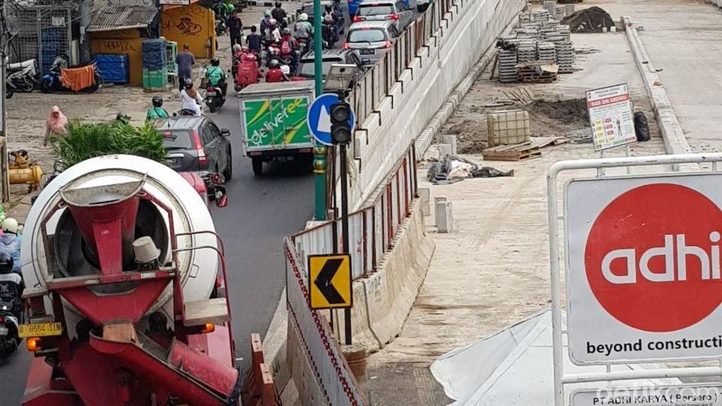Sudah Bulan Maret, Begini Progres Underpass Mampang Sudah Bulan Maret, Begini Progres Underpass Mampang