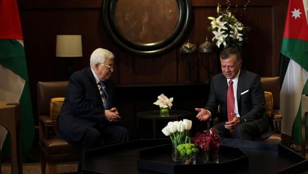 Potret Pertemuan Presiden Palestina-Raja Yordania Bahas Yerusalem